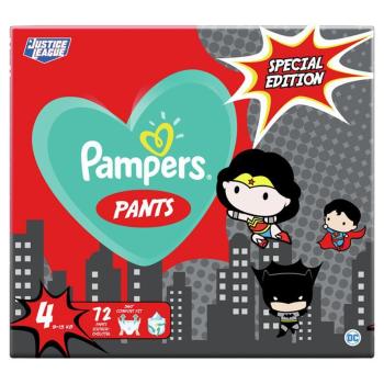 PAMPERS Pants Nohavičky plienkové jednorazové 4 (9-15 kg) 72 ks - Warner Bros LTD