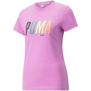 Puma  Tričká s krátkym rukávom Swxp Graphic  Ružová
