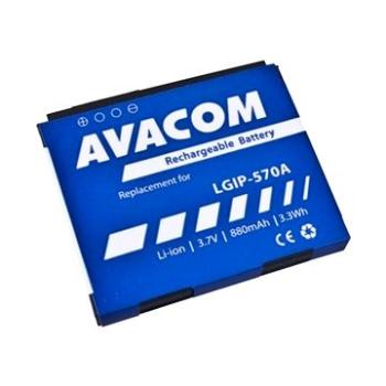 Avacom pre LG KP500 Li-Ion 3,7 V 880 mAh (náhrada LGIP-570A) (GSLG-KP500-S880A)