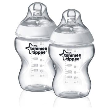 Tommee Tippee C2N Closer to Nature Natured dojčenská fľaša 2 ks 0m+ 2x260 ml