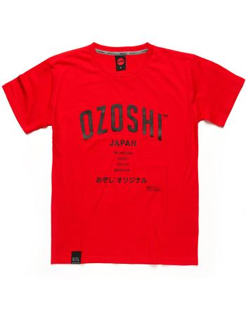 Červené pánske tričko Ozoshi vel. M