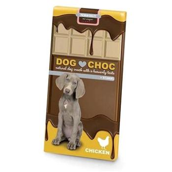 DUVO+ Dog Choc Chicken čokoláda bez cukru kuracia 100 g (5414365354671)