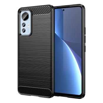 IZMAEL Xiaomi 12 Lite Puzdro Carbon Bush TPU  KP24645 čierna