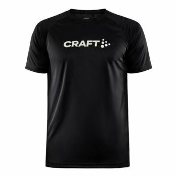 Pánske funkčné tričko CRAFT CORE Unify Logo čierne 1911786-999000 S