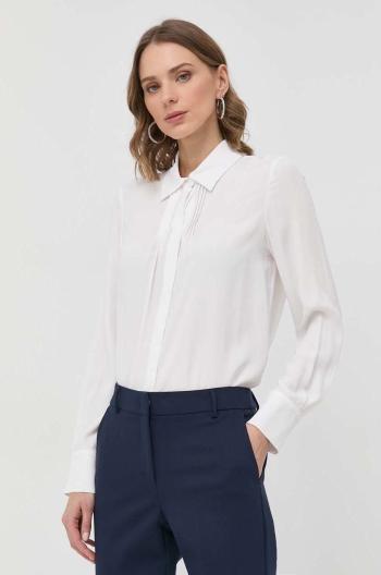 Košeľa MAX&Co. dámska, biela farba, regular, s klasickým golierom