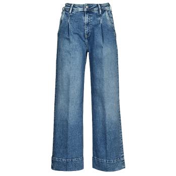 Pepe jeans  LUCY  Rifle flare / široké Modrá