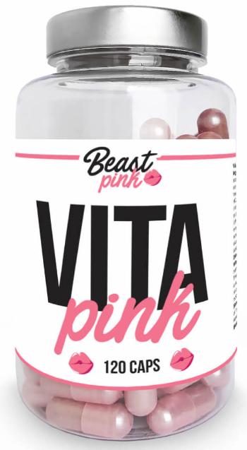GymBeam BeastPink Multivitamín Vita Pink 120 kapsúl