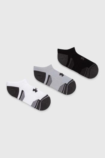 Ponožky Under Armour 3-pak pánske, čierna farba