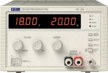 laboratórny zdroj s nastaviteľným napätím TSX1820, 0 - 18 V/DC, 0 - 20 A, 360 W