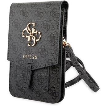 Guess PU 4G Metal Logo Phone Bag Grey (GUWBG4GFGR)