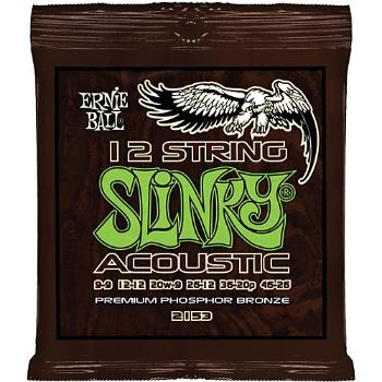 Ernie Ball Slinky Acoustic Phosphor Br. 12-string.009-.046