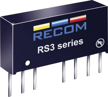 RECOM RS3243.3S DC / DC menič napätia, DPS 24 V/DC 3.3 V/DC 600 mA 3 W Počet výstupov: 1 x