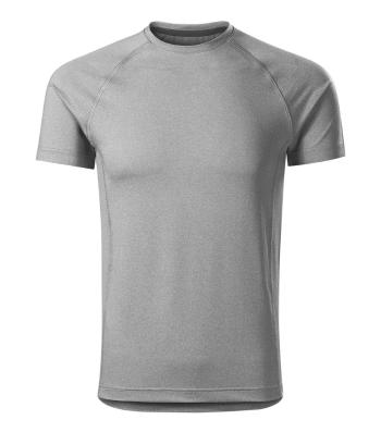 MALFINI Pánske tričko Destiny - Tmavošedý melír | XL