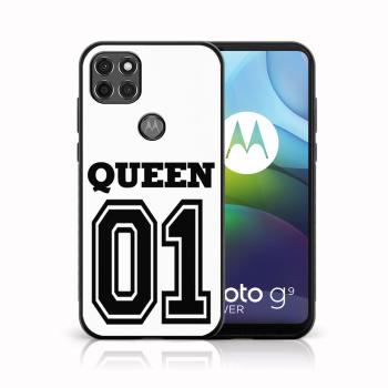 MY ART Silikónový kryt Motorola Moto G9 Power QUEEN (030)