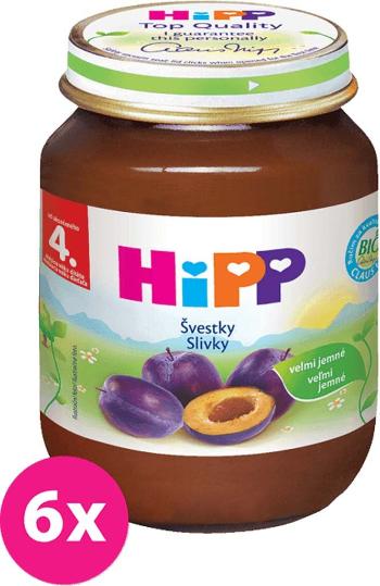 6x HiPP BIO švestkový (125 g) - ovocný příkrm