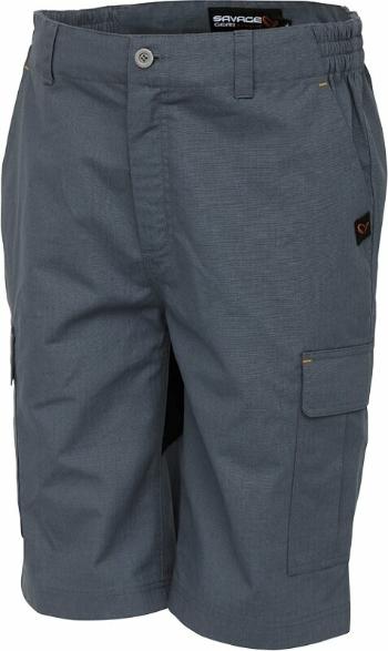 Savage Gear Nohavice Fighter Shorts Castlerock Grey M