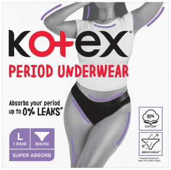 KOTEX Periodická spodná bielizeň L