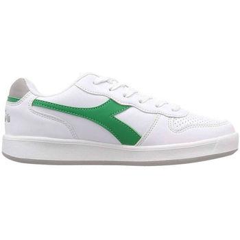 Diadora  Módne tenisky Playground gs PLAYGROUND GS C1931 White/Peas cream  Zelená