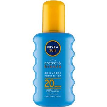 NIVEA SUN Protect & Bronze, Spray SPF 20, 200 ml (4005900111296)