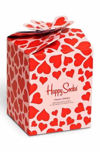 Ponožky Happy Socks Flower Us 3-pak