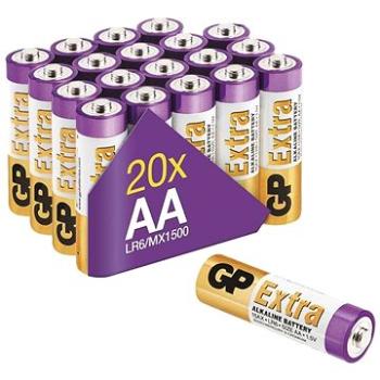 GP Alkalická batéria GP Extra AA (LR6), 20 ks (1013200240)