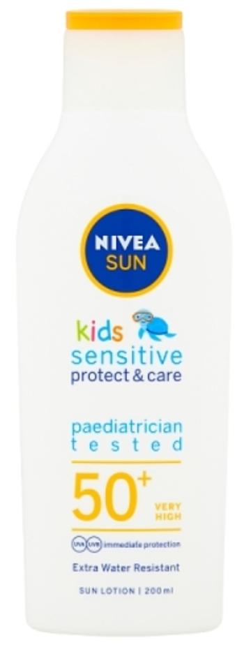 Nivea Sun Sensitive Detské mlieko na opaľovanie OF50+ 200 ml