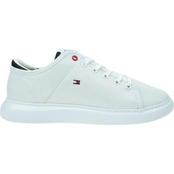 Tommy Hilfiger  Nízke tenisky Lightweight Textile Cupsole  Biela