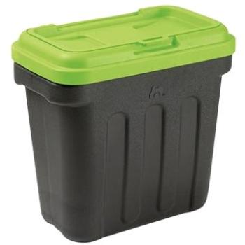 Maelson Box na granule na 7,5 kg krmiva – čierno-zelený – 41×25×33 cm (4260195041172)