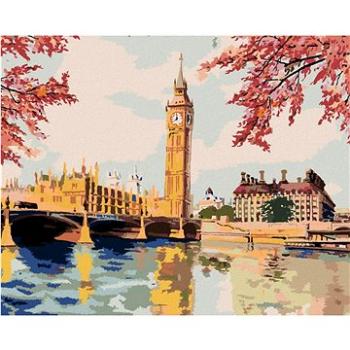 Maľovanie podľa čísiel – Big Ben na jeseň (HRAbz33345nad)