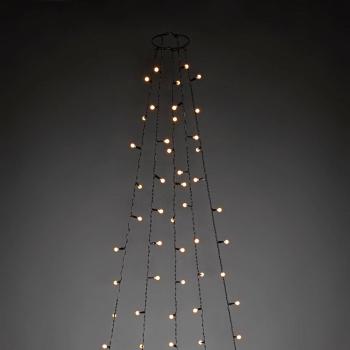 Konstsmide 6367-820 LED svetelný plášť na vianočný stromček vnútorné cez napájací zdroj do zásuvky Počet žiaroviek 150 L