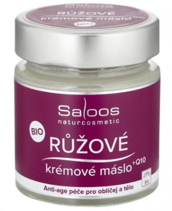 Krémové maslo Ružové BIO SALOOS Naturcosmetics 110 ml