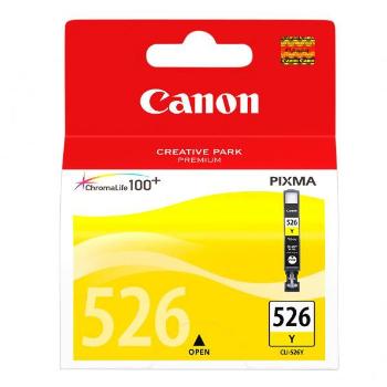 CANON CLI-526 Y - originálna cartridge, žltá, 9ml