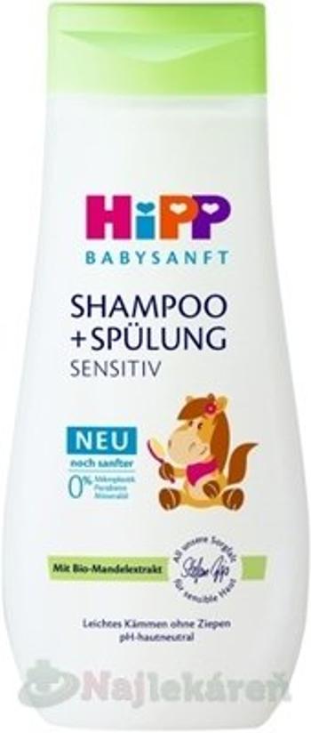 Hipp Babysanft Sensitive šampón a kondicionér pre deti od narodenia 200 ml