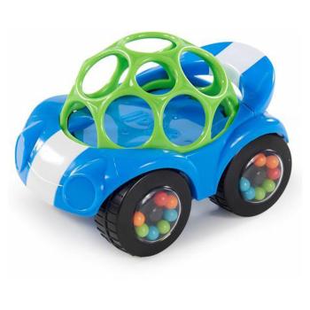 OBALL Hračka autíčko Rattle & Roll Oball™ modro / zelené 3m+