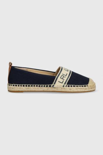 Espadrilky Lauren Ralph Lauren Caylee III tmavomodrá farba