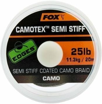 Fox Fishing Edges Camotex Semi Stiff Camo 20 m 35 lbs-15,8 kg Šnúra