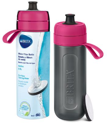 BRITA FILL&GO ACTIVE FILTRACNA FLASA NA VODU 0,6L RUZOVA