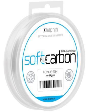 Delphin fluorocarbon 100% soft flr carbon - 0,185 mm 2,53 kg 50 m