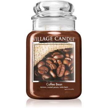 Village Candle Coffee Bean vonná sviečka (Glass Lid) 602 g