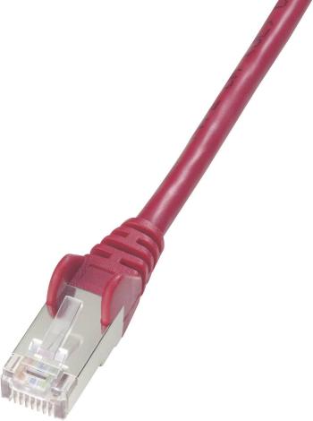 Digitus 972147 RJ45 sieťové káble, prepojovacie káble CAT 5e SF/UTP 20.00 m červená  1 ks