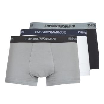 Emporio Armani  CC717-PACK DE 3  Boxerky Čierna