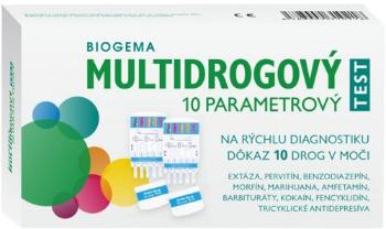 Biogema Multidrogový test 10 parametrový, 2 ks
