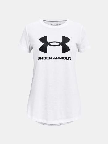 Under Armour UA Sportstyle Logo SS Tričko detské Biela