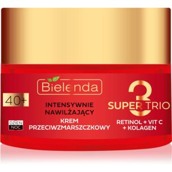 Bielenda Super Trio intenzívny hydratačný krém proti vráskam 40+ 50 ml