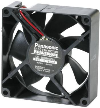 Panasonic ASFN84391 axiálny ventilátor 12 V/DC 40.8 m³/h (d x š x v) 80 x 80 x 25 mm