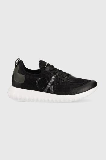 Tenisky Calvin Klein Jeans SPORTY RUNNER EVA SL čierna farba, YW0YW00687