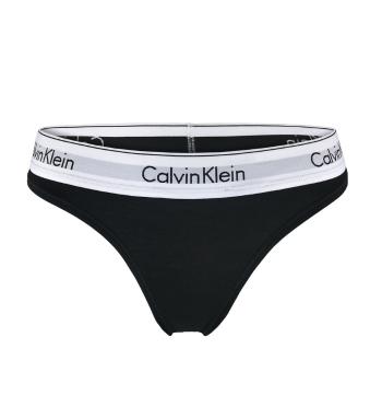 Calvin Klein - Modern Cotton čierne tangá-L