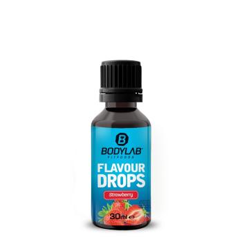 Flavour Drops - Bodylab24, vanilka, 30ml