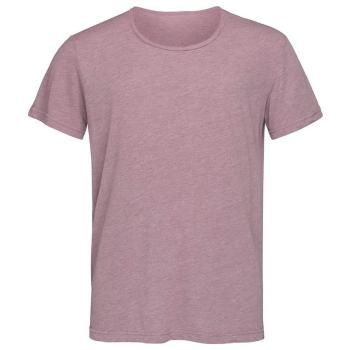 Stedman Pánske melírované oversize tričko s krátkym rukávom - Vintage ružová | XL