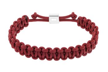 Tommy Hilfiger Červený paracord náramok Braided 2790494